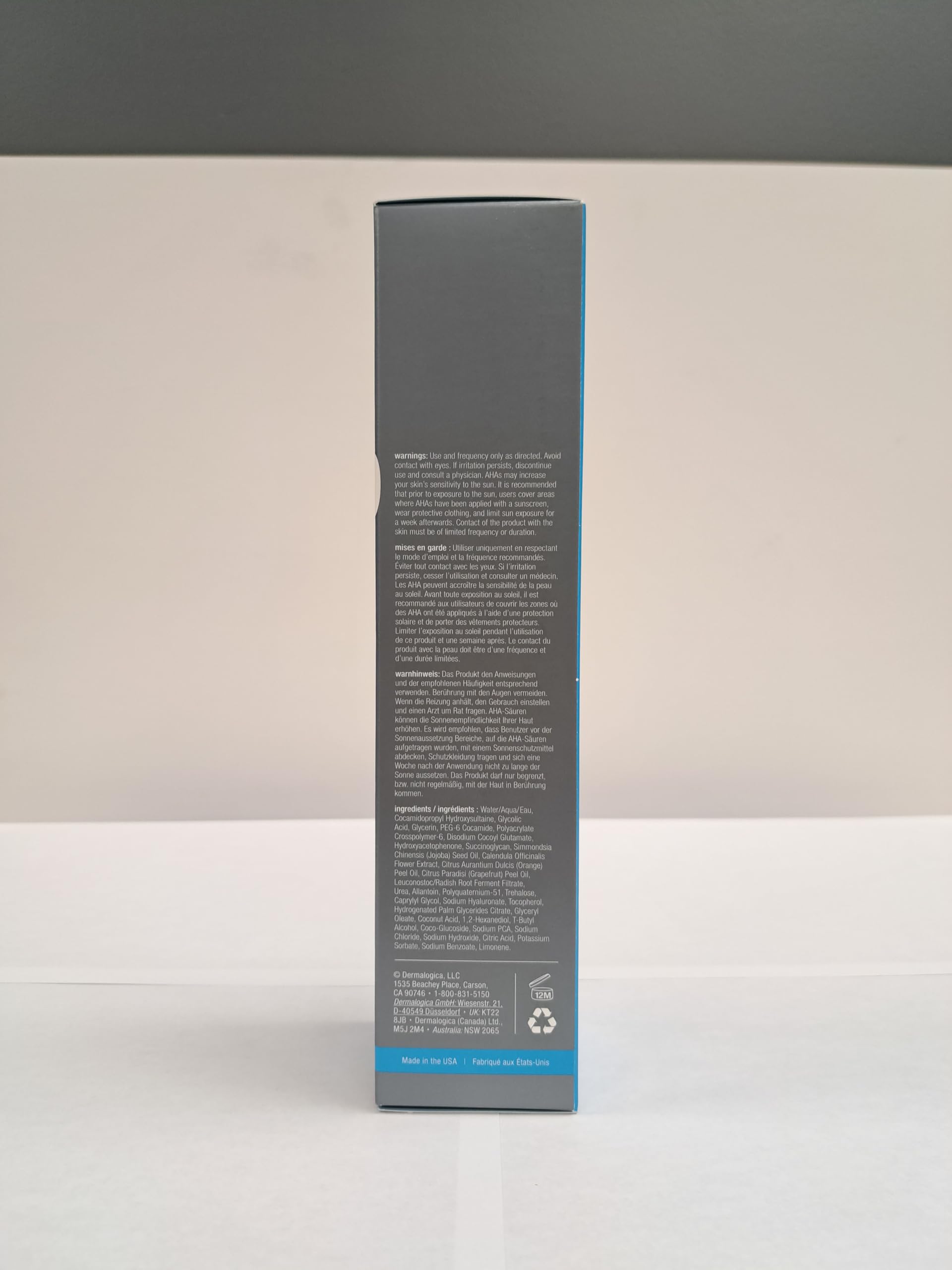 Dermalogica Daily Glycolic Cleanser piel suave tras lavado