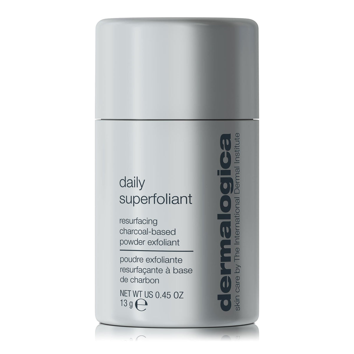 Dermalogica Daily Superfoliant en botella: exfoliación suave para poros limpios.