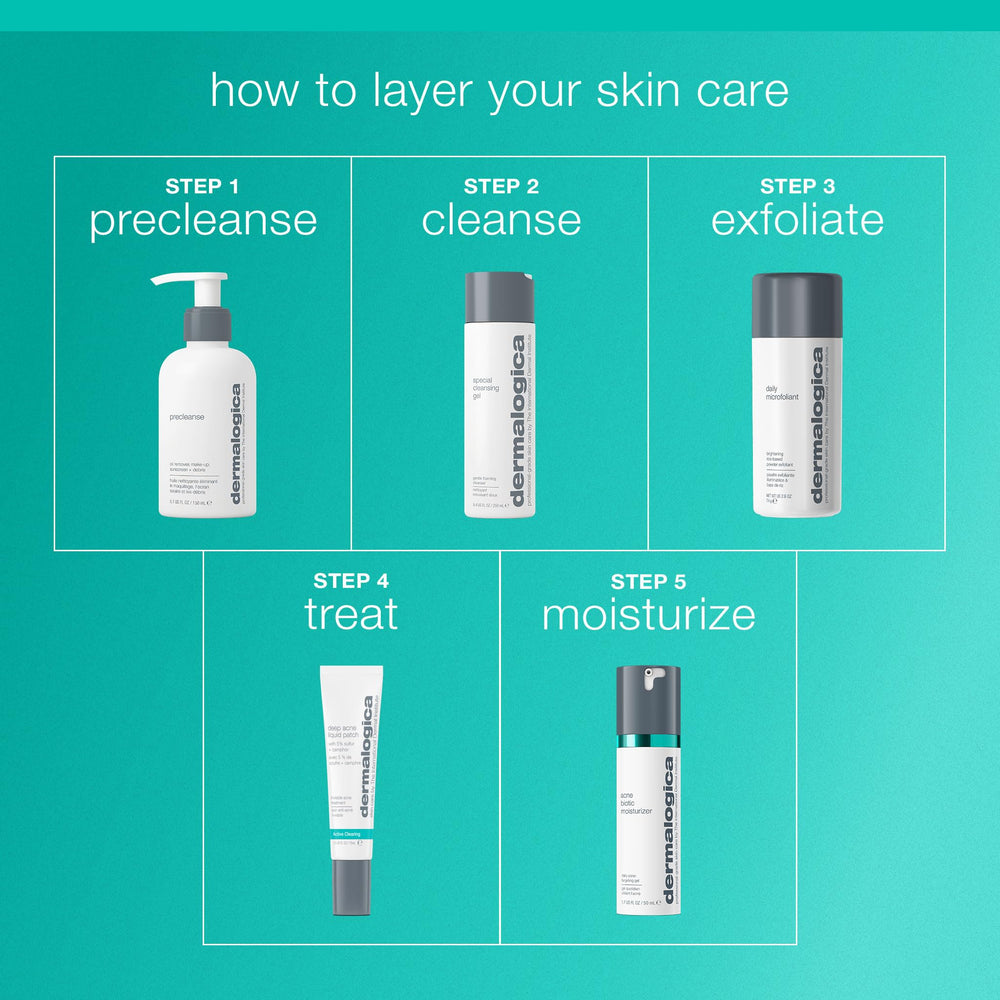 Dermalogica Parche líquido para acné extracto de granada suavizante.