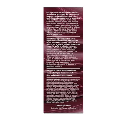 Dermalogica Dynamic Skin Retinoides, aplicación nocturna para despertar con piel descansada.