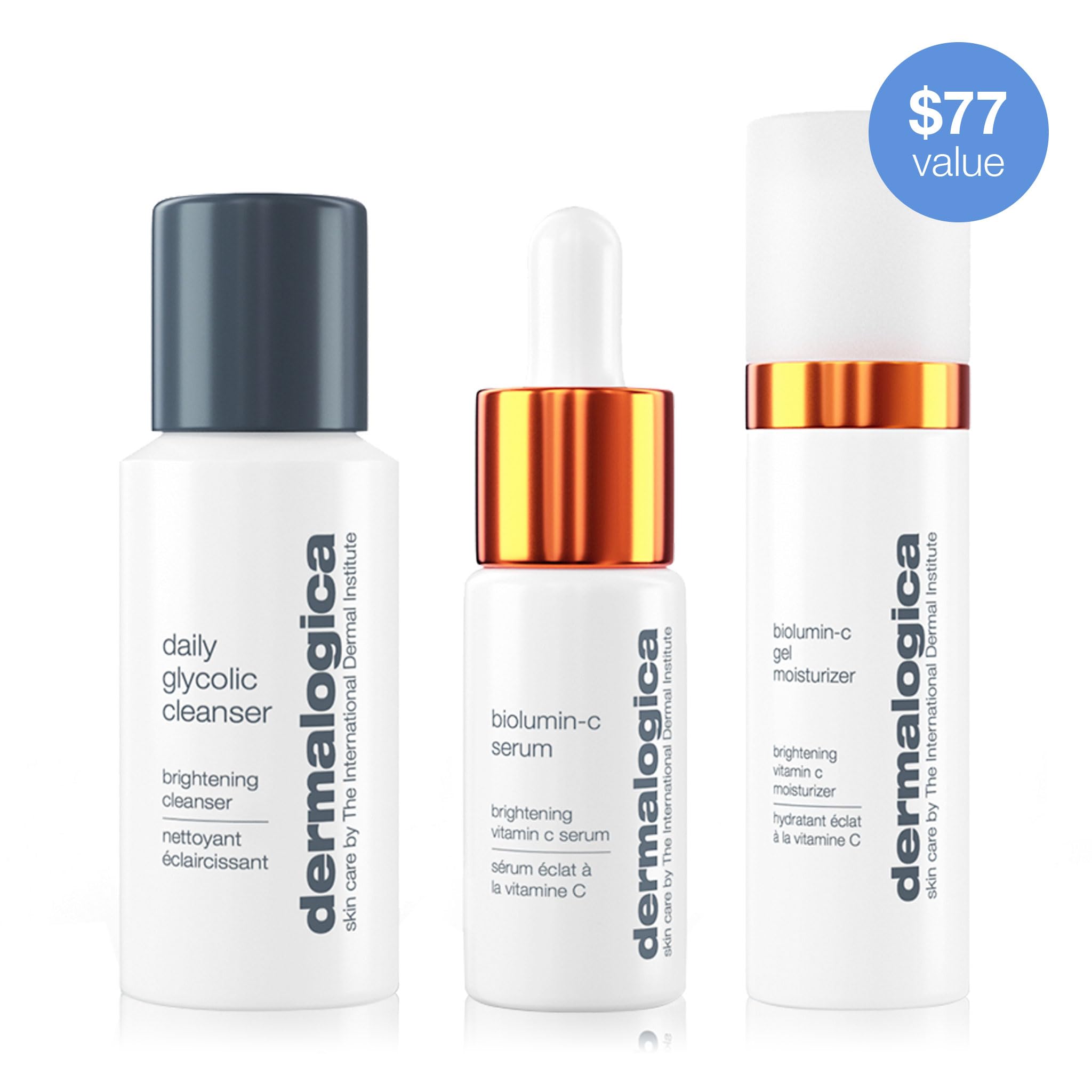 Dermalogica gel hydratant BioLumin-C: hydratation légère et éclat visible.