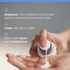 Dermalogica limpiador hidratante intensivo, aplicación suave para piel sensible.