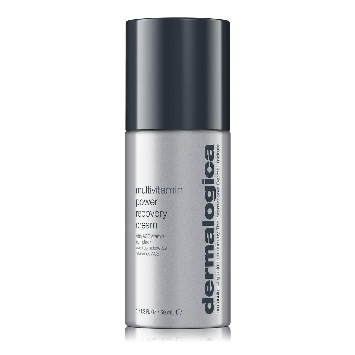 Dermalogica MultiVitamin Power Recovery Cream – bouteille visible, hydratation durable pour la peau.