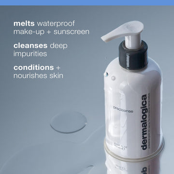 Dermalogica Prelimpieza: elimina maquillaje resistente al agua con limpieza suave.