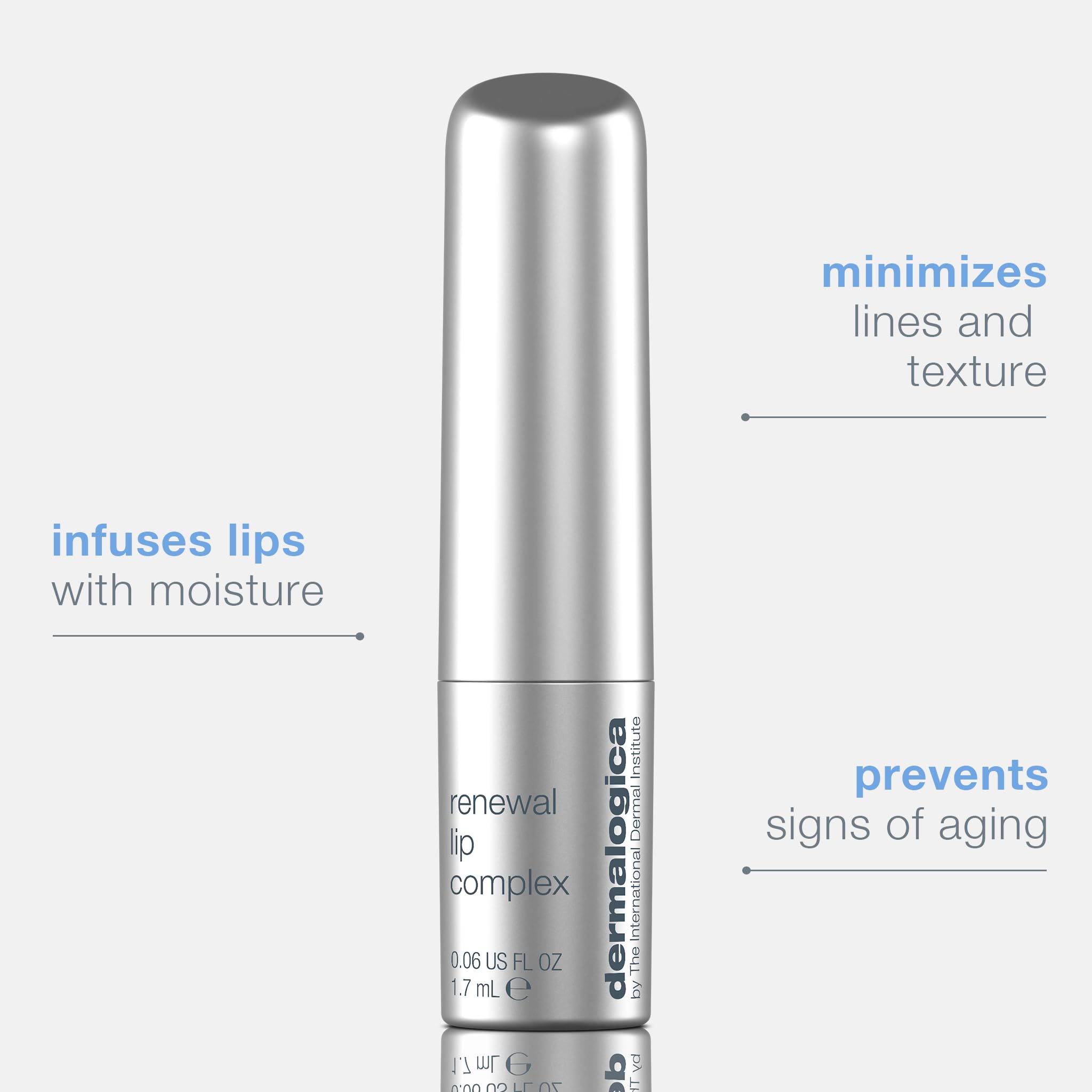 Dermalogica renovación labios, textura nutritiva que deja labios suaves.