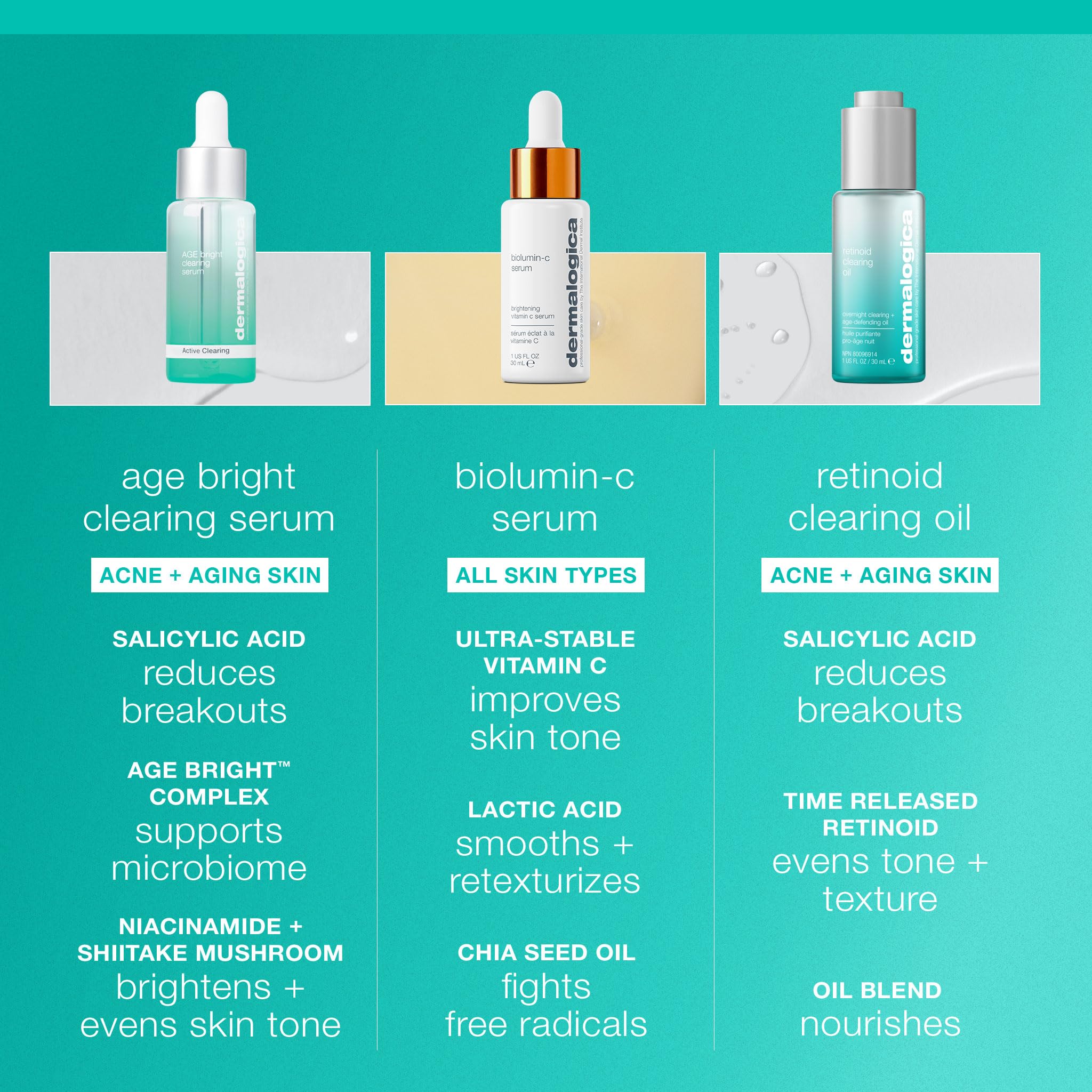 Piel con tono más uniforme y aspecto luminoso.