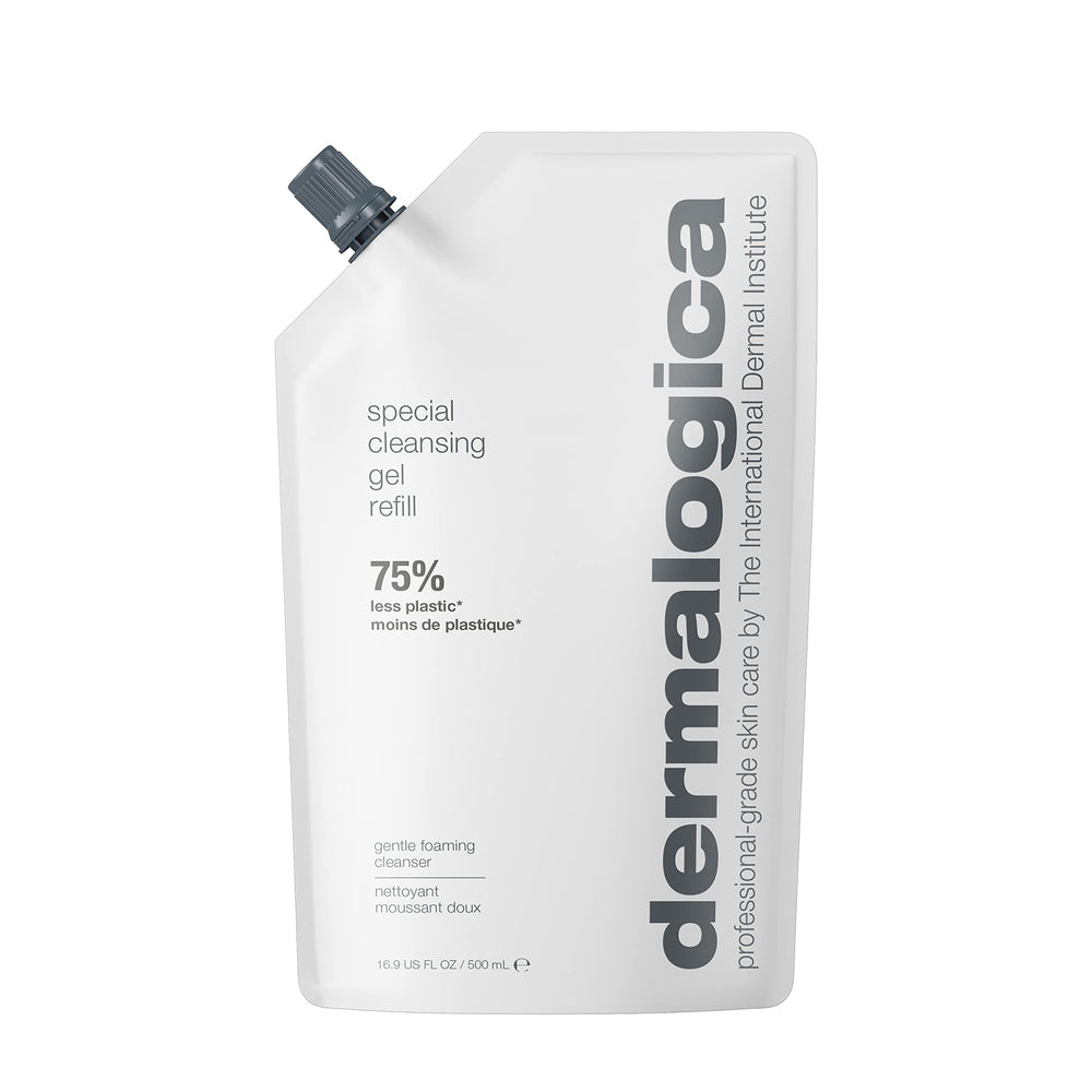 Dermalogica Special Cleansing Gel Refill, botella de recarga suave para rostro.