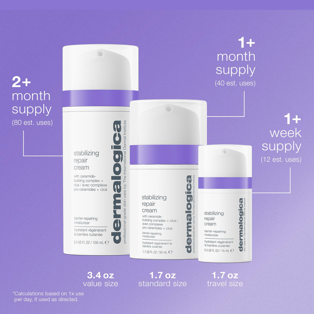 Dermalogica Stabilizing Repair Cream, uso diario matutino y nocturno.