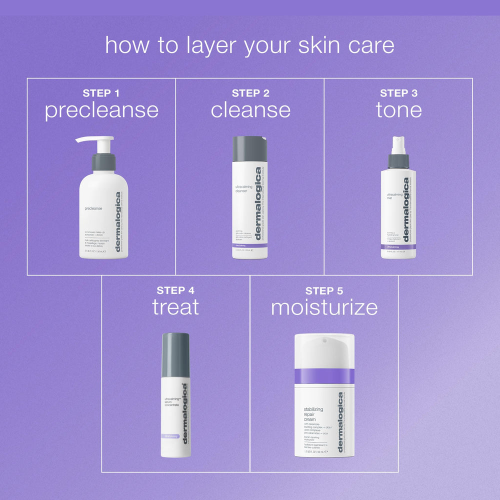 Dermalogica Ultracalming Bruma, sin alcohol, refresca tras la limpieza.