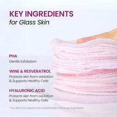 DERMALOGY NEOGENLAB Bio-Peel Gasa Vino - antioxidantes naturales para la piel más suave