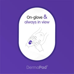DermaPad: desecho higiénico encapsulado tras el tratamiento.