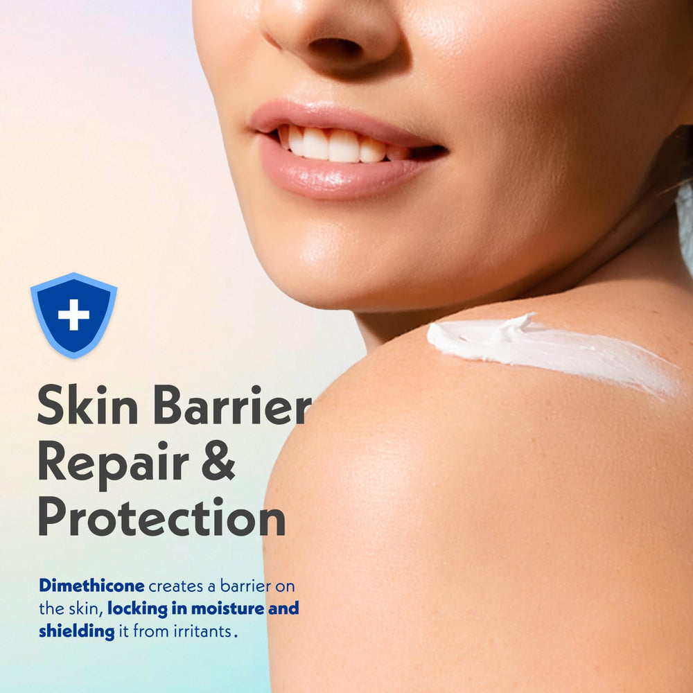 Dermasil loción sin fragancia para piel sensible y cómoda.