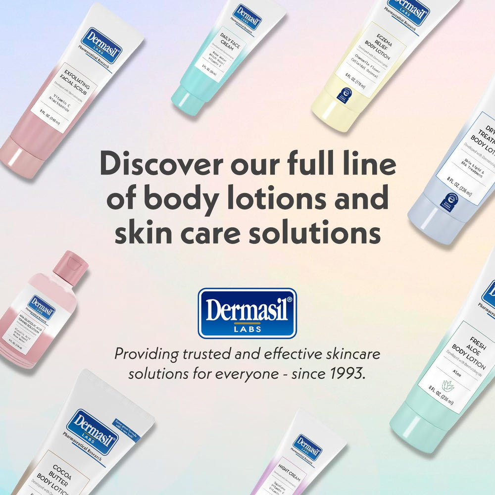Dermasil loción de uso diario para piel resistente y protegida.