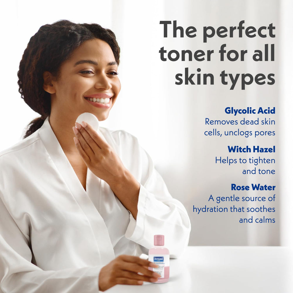 Dermasil Tonico listo para uso matutino y nocturno, aplicación sencilla