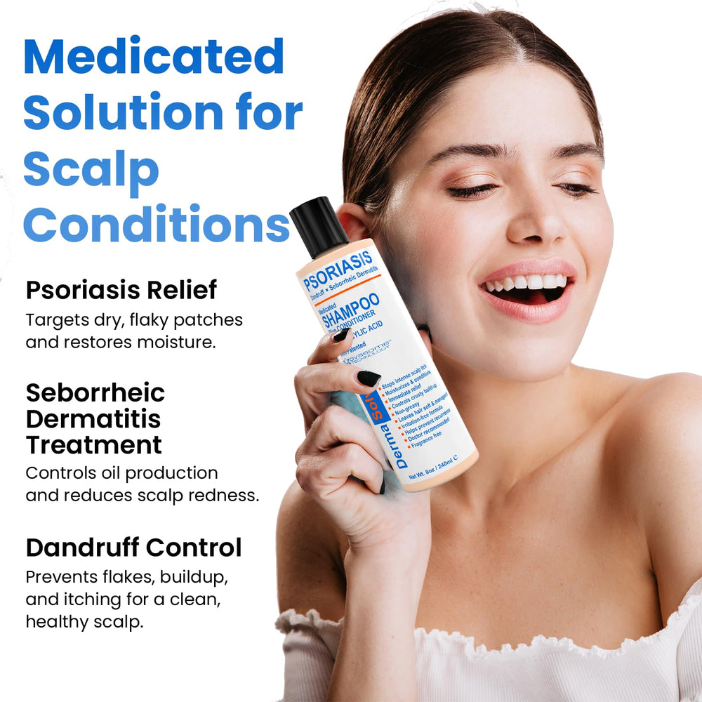 Dermasolve cabello-brillante-y-sano: resultados visibles tras cada lavado.