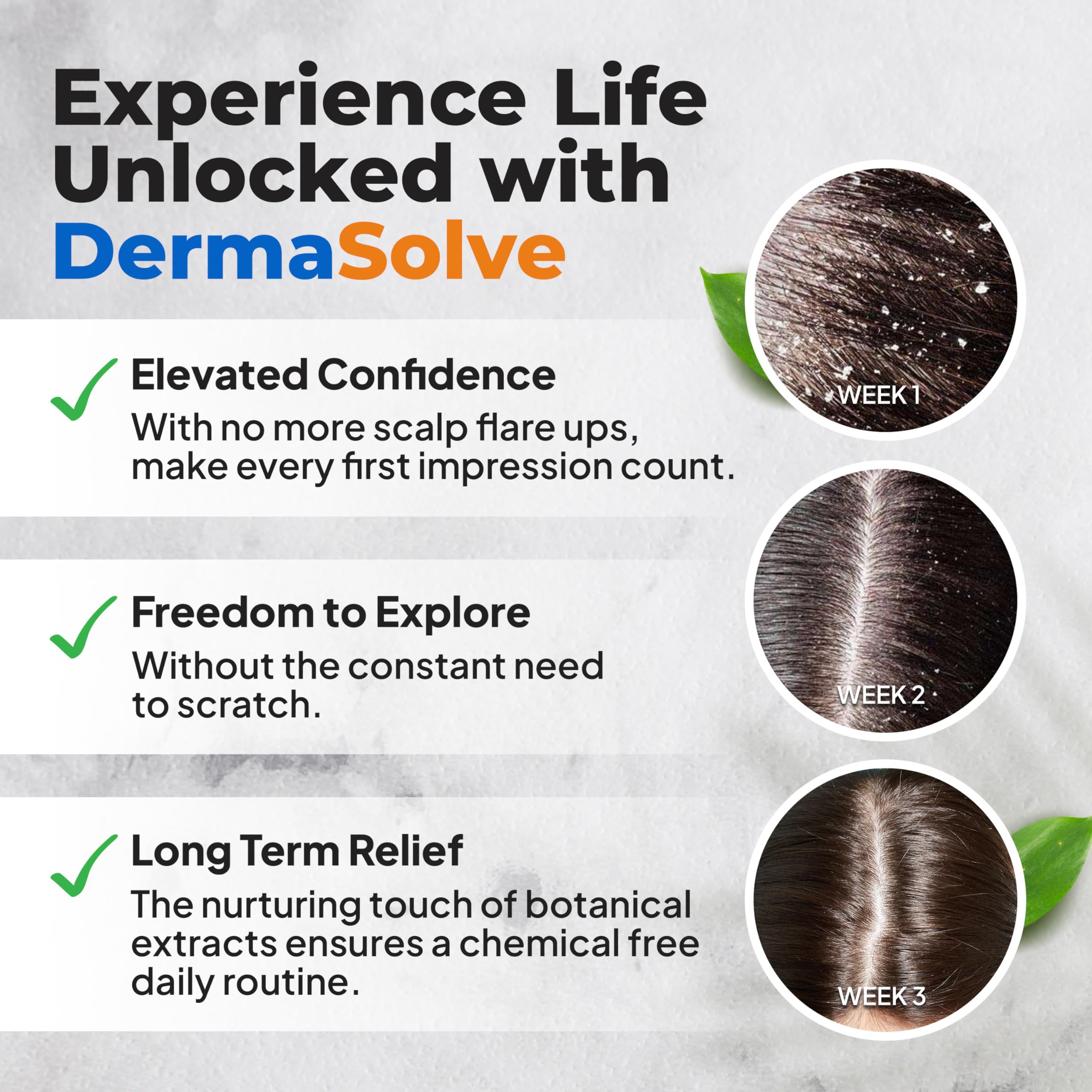 Dermasolve calendula extrait – soin doux pour cuir chevelu irrité et sec.