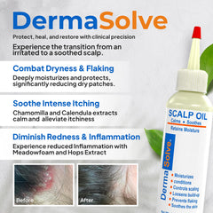 Dermasolve Nutrición para cabello: hidratación y fortalecimiento.