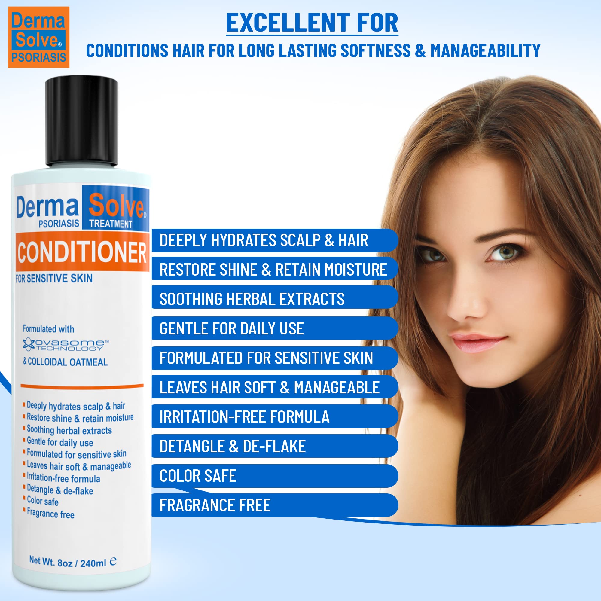 Dermasolve Texture crème soin hydratant en profondeur pour cheveux soyeux