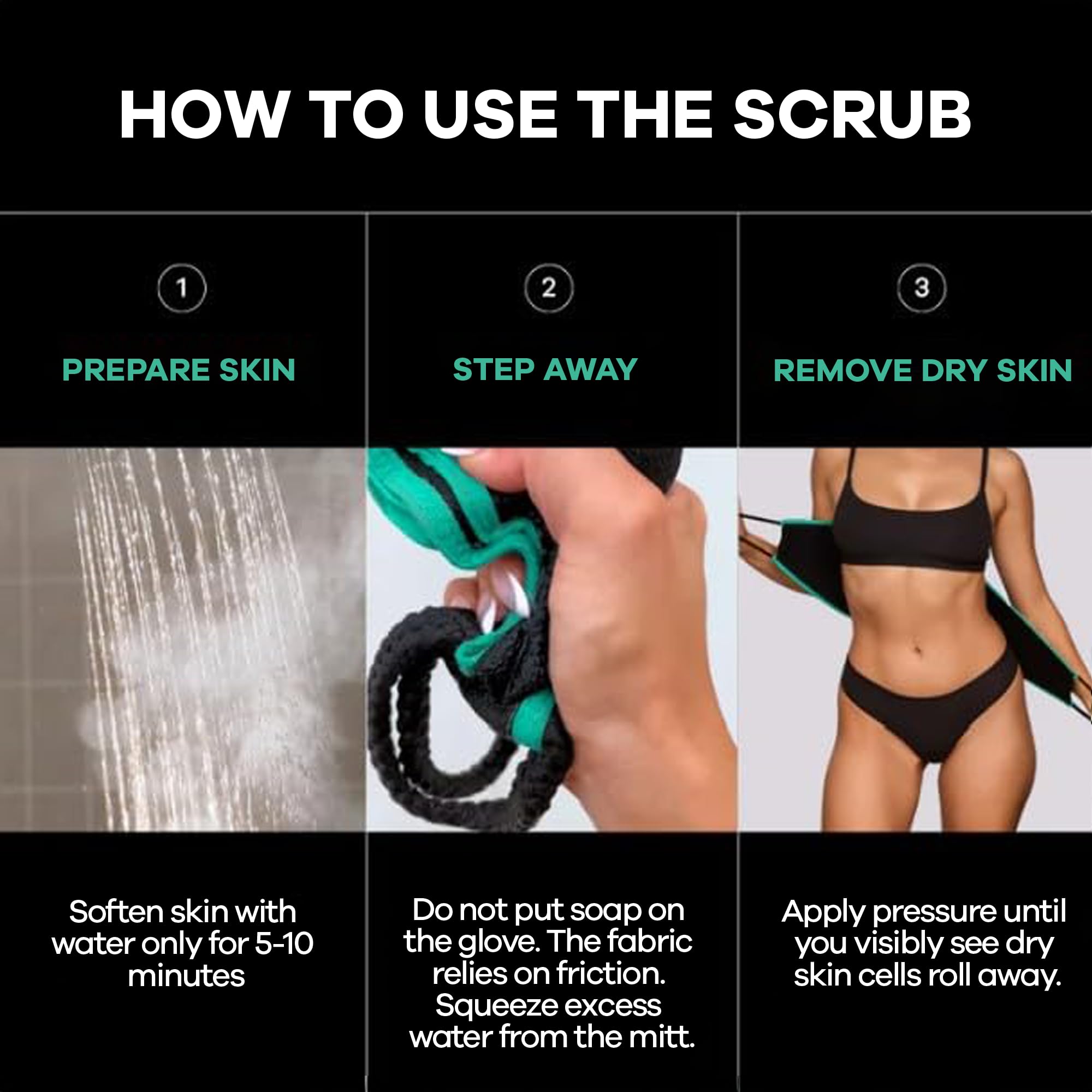 Dermasuri exfoliador de espalda con doble asa para control