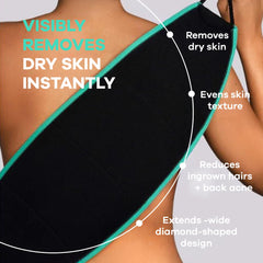 Dermasuri exfoliador de espalda en la ducha para piel suave