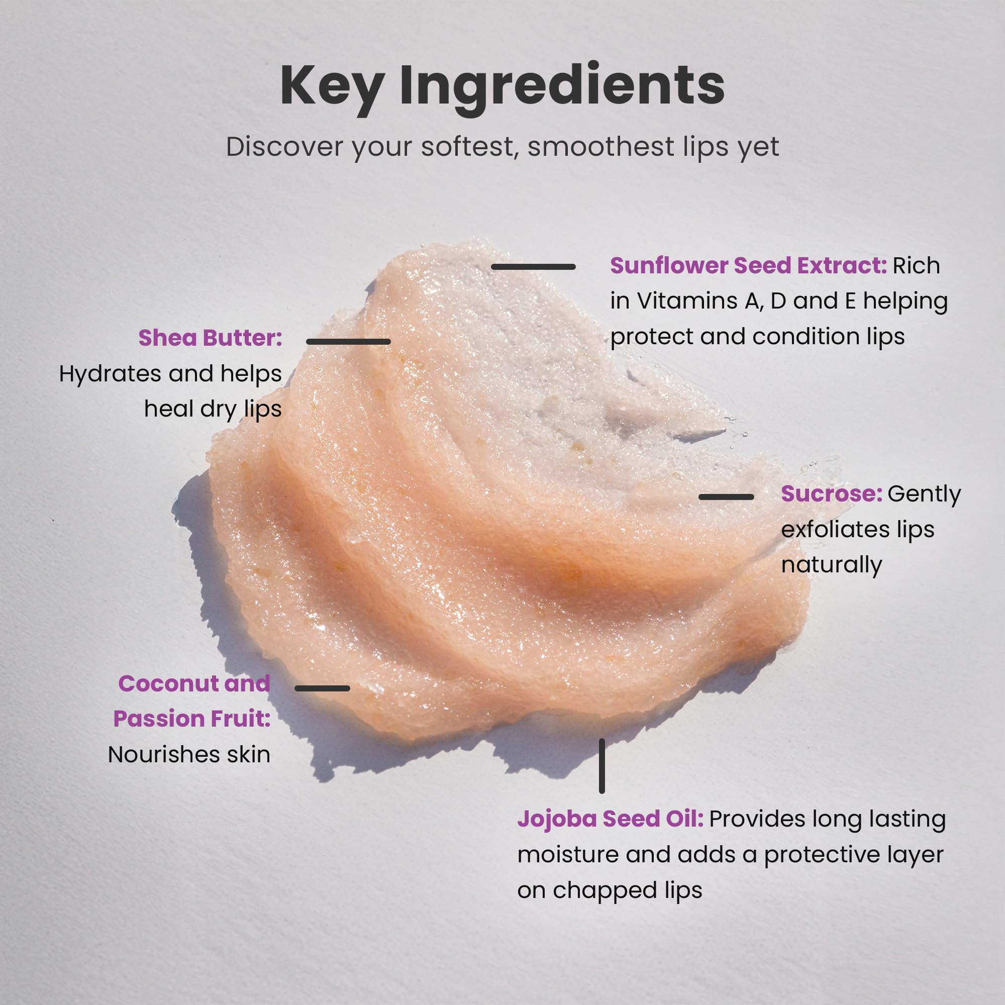 Dermasuri hidratación labial con coco para labios nutritivos todo el día