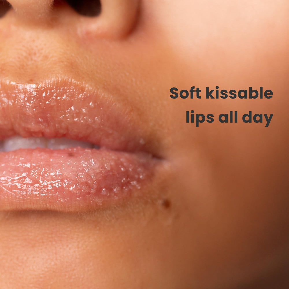 Dermasuri labios suaves y brillantes tras la exfoliación