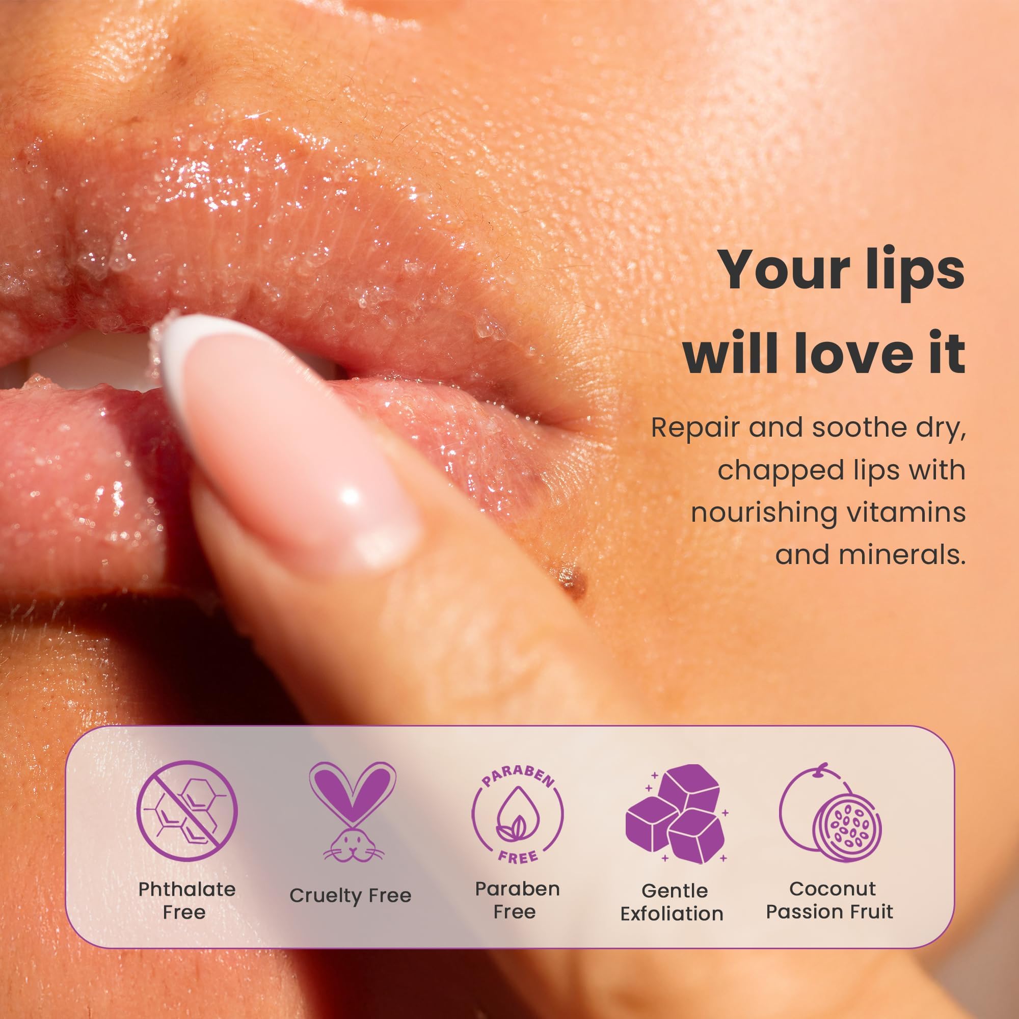 Dermasuri mezcla nutritiva de jojoba y manteca para labios plenos