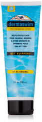 DermaSwim loción pre-nado protege la piel del cloro y la hidrata.