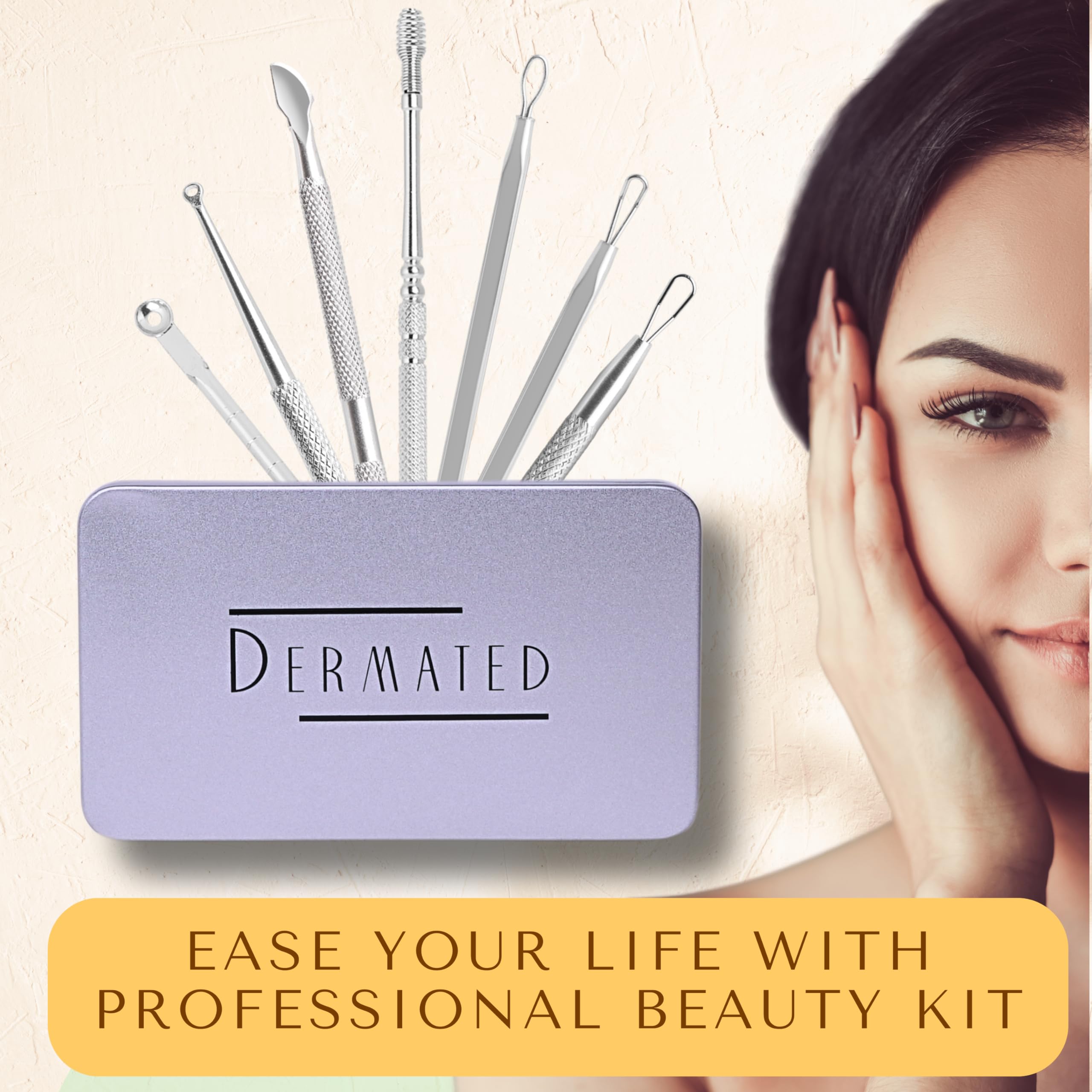 DERMATED herramientas para acne, uso domestico y profesional