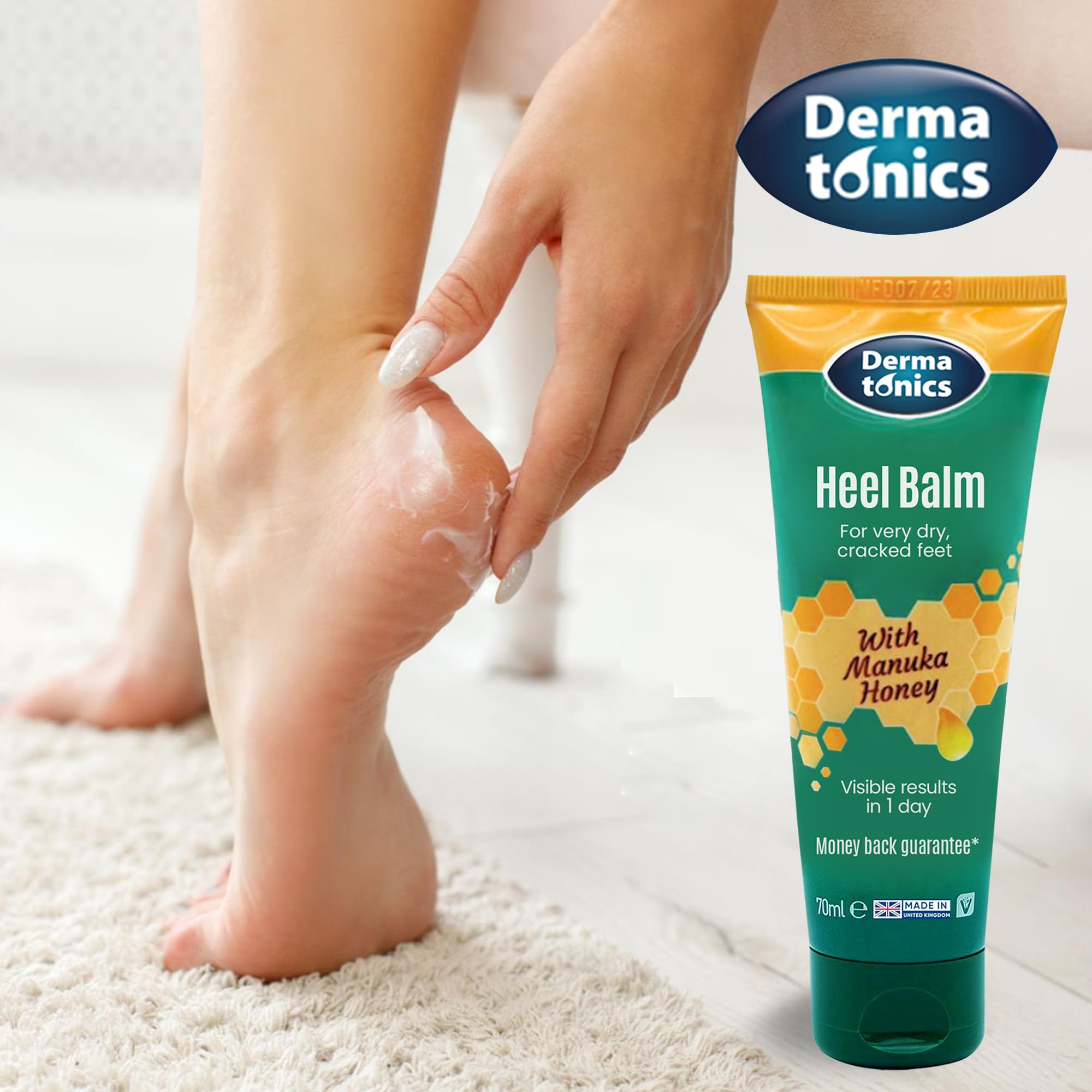 Dermatonics crema codo suaviza piel áspera con eficacia.