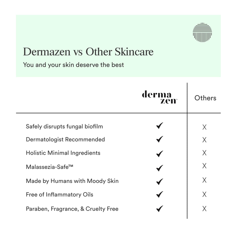 Dermazen Purificador: textura cremosa que facilita el lavado diario.
