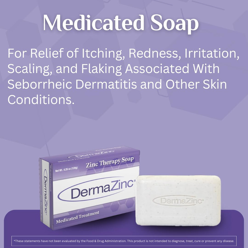 DermaZinc savon thérapeutique prêt à l’emploi, usage visage et corps