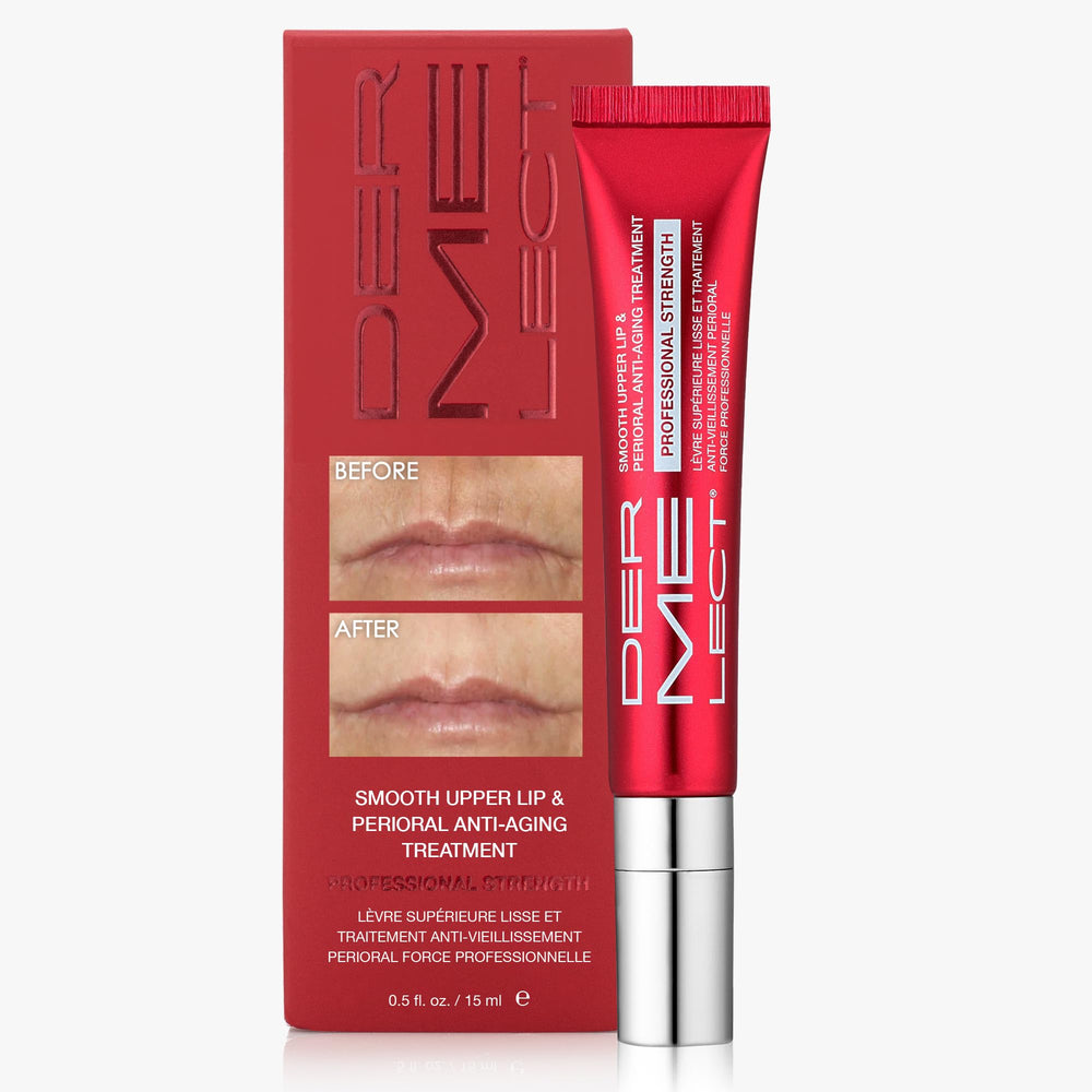 Dermelect Smooth Upper Lip con aplicador ceramico para una aplicacion precisa alrededor del contorno