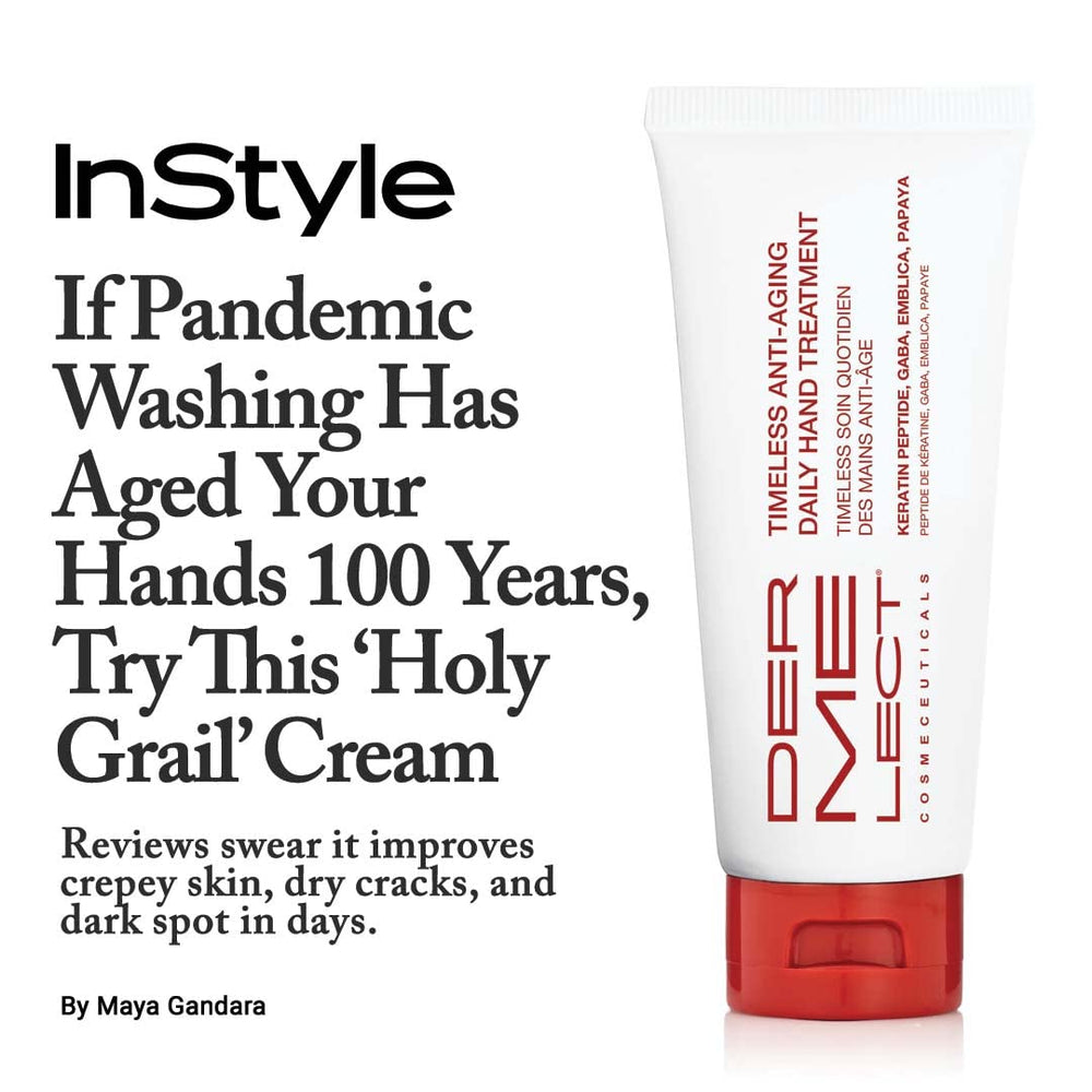Dermelect Timeless crema manos efecto crepé suavizado visiblemente