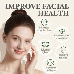 DERMETICS cepillo linfático para cuello y rostro mejora circulación y reducción de hinchazón