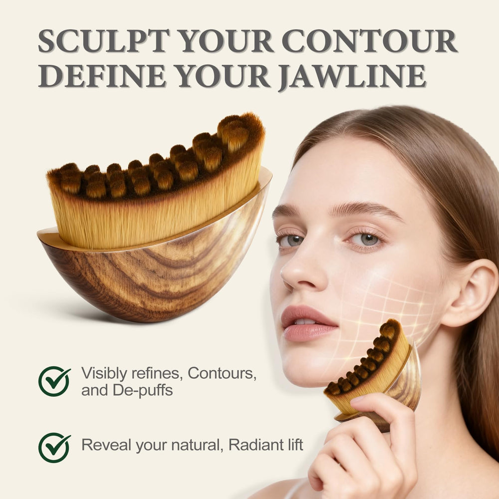 DERMETICS diseño ergonómico 30 mm facilita adherencia a líneas faciales