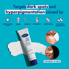 Textura ligera de Dermisa Skin Fade Cream, se absorbe rápido y hidrata.
