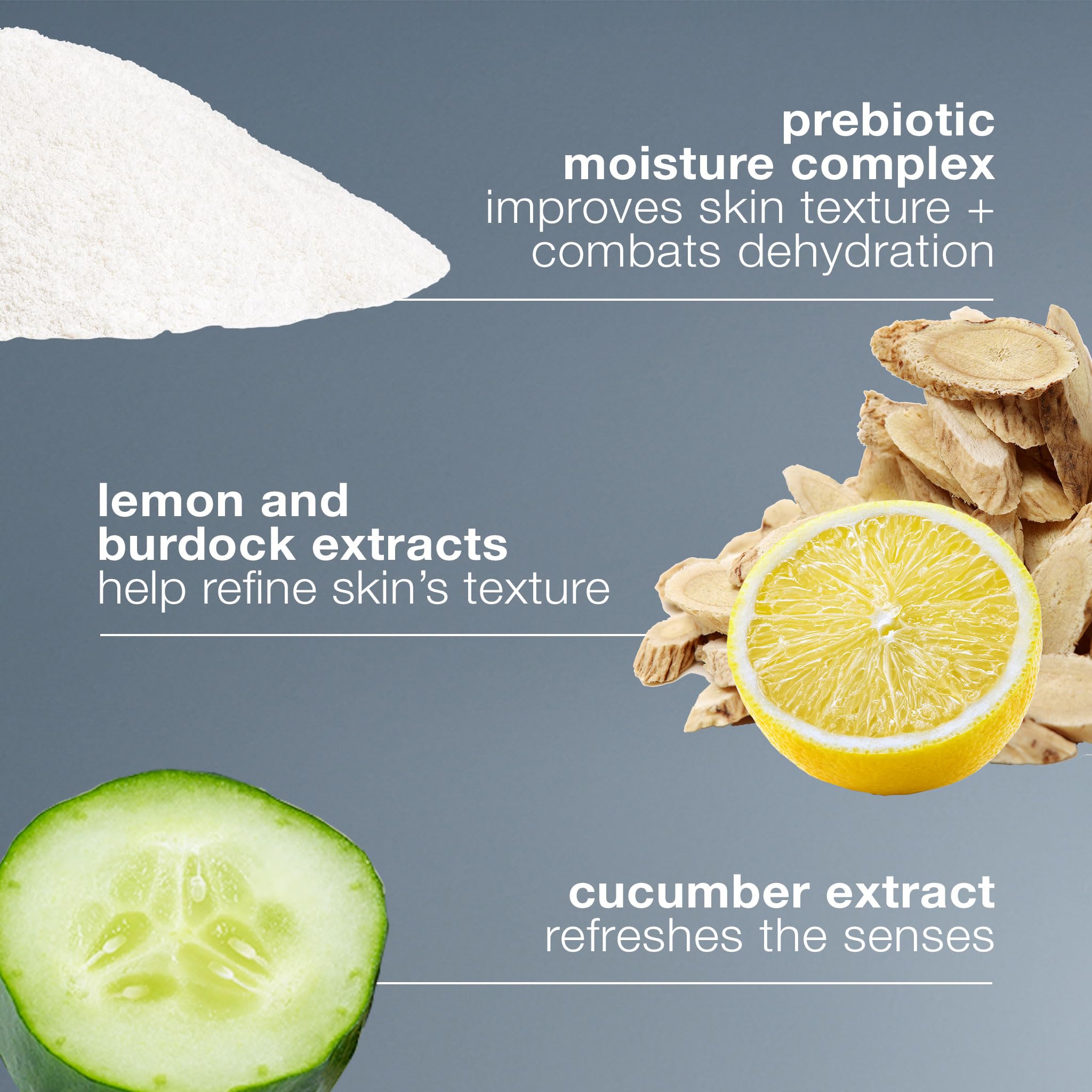 Dermalogica Active Moist: aminoácidos de seda y extractos vegetales.