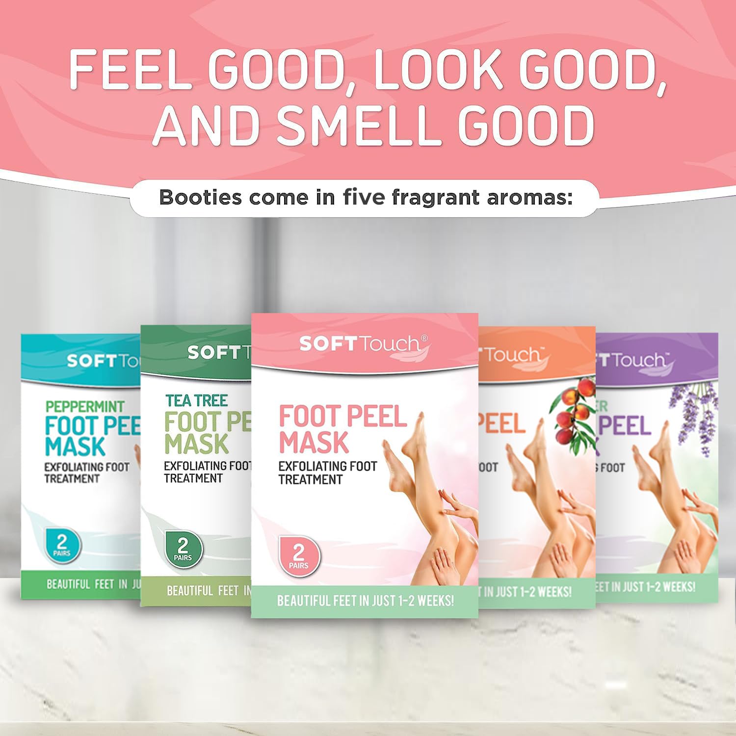 Dermora envase doble, dos mascarillas listas para uso, perfecto para regalo.
