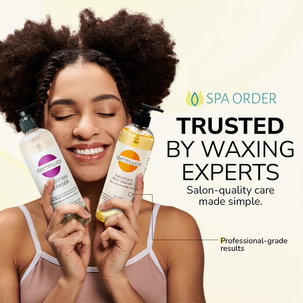 Dermwax fórmula libre de parabenos, aluminio y fragancia