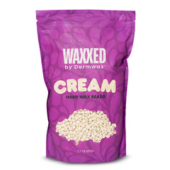 Dermwax WAXXED: perlas de crema para depilación suave en piel sensible.