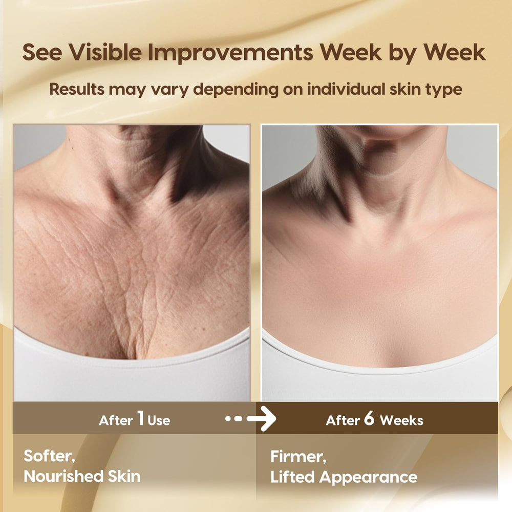 DERPHEA Crepey Skin Repair aplicación en brazo, mejora la hidratación diaria.