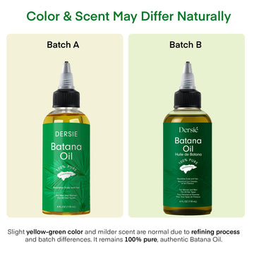 Dersie Batana Aceite, aplicación sobre cabello para absorción suave.