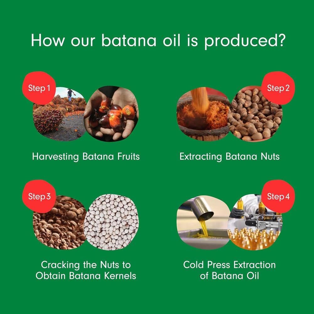 Dersie Batana Oil, aplicación suave para peinar y definir el cabello