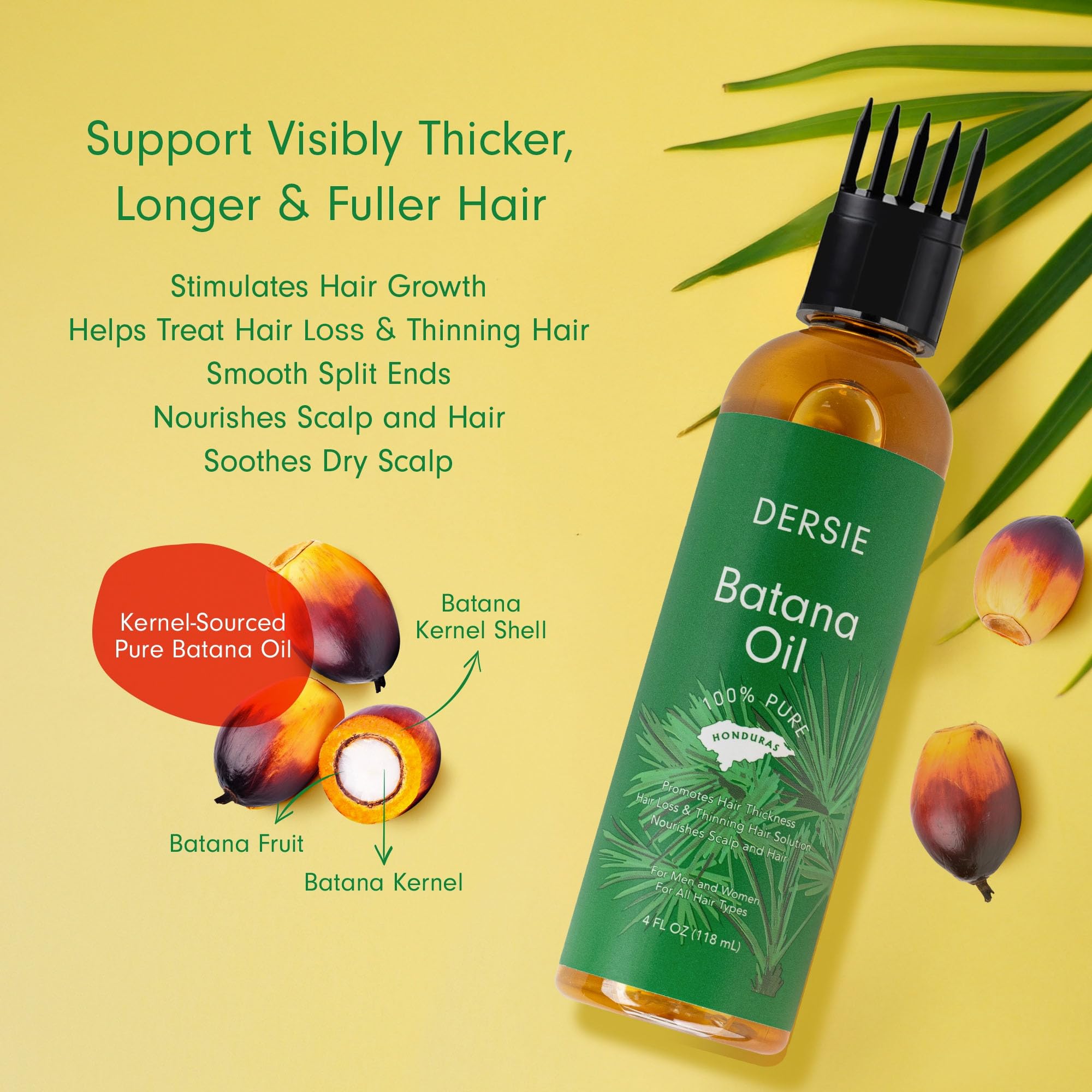 Parte de la rutina completa Batana para cabello saludable.