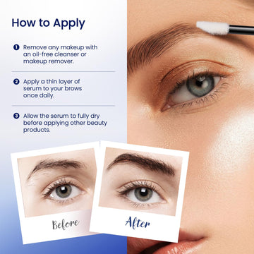 Rutina nocturna con Dersie: cuidado de cejas para más fortaleza.