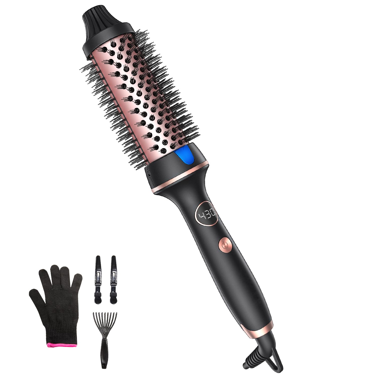 Desalo cepillo térmico blowout de 1,5 pulgadas para volumen suave