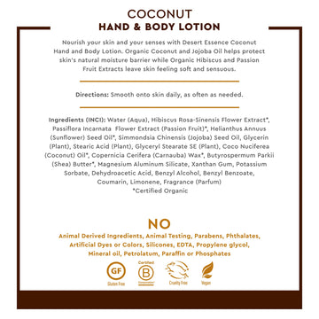 Aceite de coco y jojoba nutren sin dejar grasa