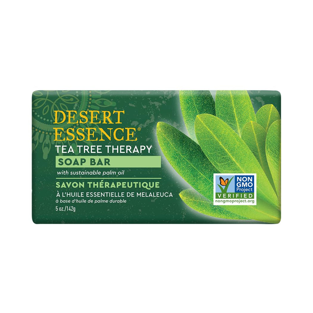 Desert Essence aloe vera hidrata la piel durante la limpieza corporal.
