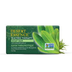 Desert Essence barra jabón terapia árbol de té para limpieza facial suave.